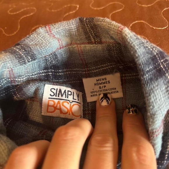 bleached button up - Picture 2 of 2